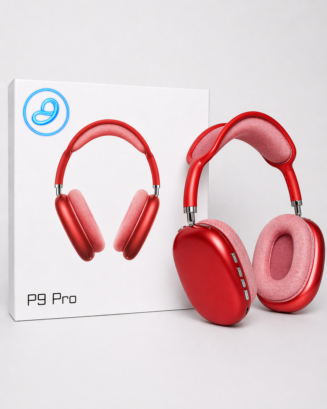 tamACX P9 Pro max wireless Bluetooth headphones with noise cancellation
