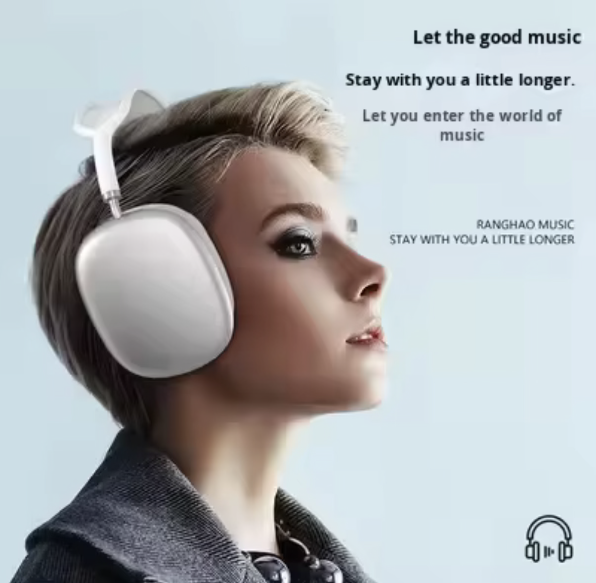 tamACX P9 Pro max wireless Bluetooth headphones with noise cancellation