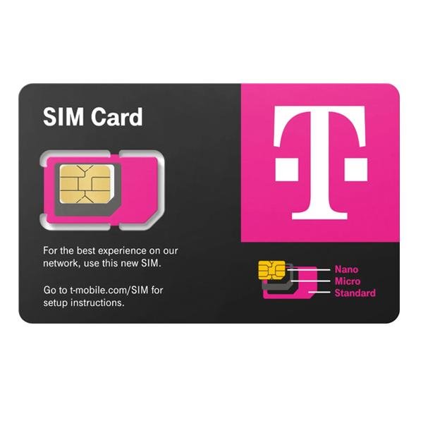 T-Mobile Prepaid $10 2GB of 5G & 4G LTE Data Mobile Internet Sim Starter Kit