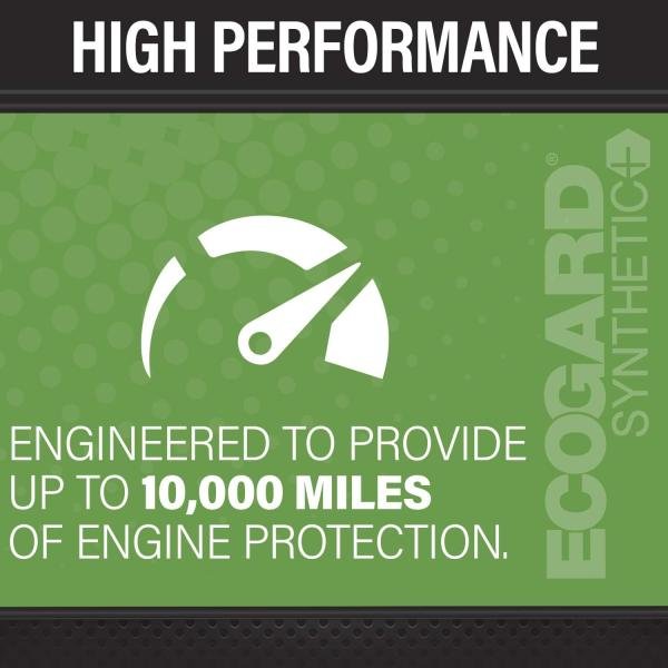 ECOGARD S241 Premium Spin-On Engine Oil Filter for Synthetic Oil Fits Ford Focus 2.0L 2005-2018, Fusion 2.5L 2010-2020, Escape 2.0L 2013-2022, Escape 1.5L 2017-2022, Escape 2.5L 2009-2020