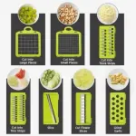 16 in 1 Multifunctional Vegetable Chopper Handle Food Grate Vegetable Slicer