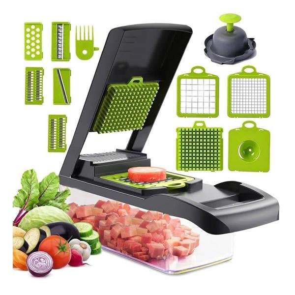 16 in 1 Multifunctional Vegetable Chopper Handle Food Grate Vegetable Slicer